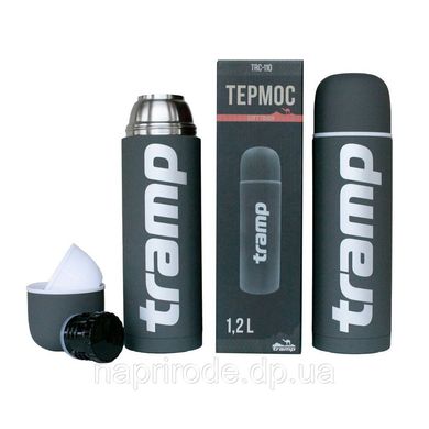 Термос Tramp Soft Touch TRC-110 1,2 л серый