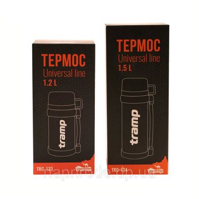 Термос Tramp Універсальний Line TRC-133-grey 1.2 L + Подарунок