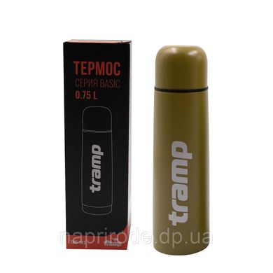Термос Tramp Basic TRC-112 хаки 0,75 л