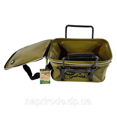 Сумка рибальська Tramp Fishing bag EVA TRP-030-Avocado-S
