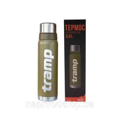 Термос Tramp 0.9 л TRC-027 Olive + Подарунок