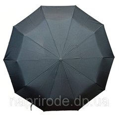 Зонт мужской автомат в 3 сложения Flagman 529 черный