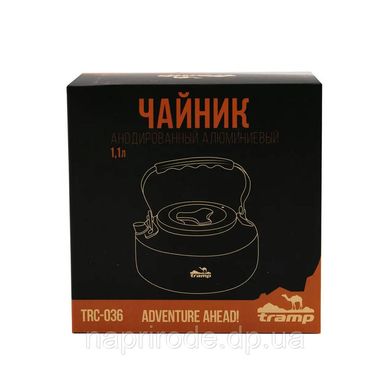 Чайник анодированный алюминий Tramp 1,1 л TRC-036
