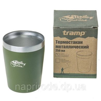 Термостакан Tramp TRC-101 250 мл оливковый