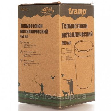 Термостакан Tramp TRC-102 450 мл оливковый