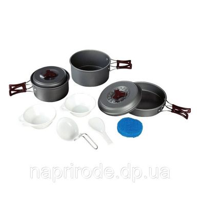 Набор посуды анодированной на 2-3 персоны Tramp TRC-024